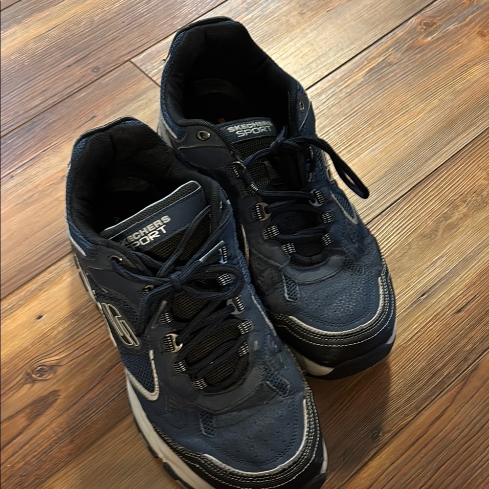 Skechers Men's Black Sports Shoes 11EWide